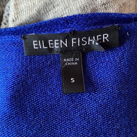 Royal blue Eileen Fisher open-front cardigan / S - Picture 6 of 6